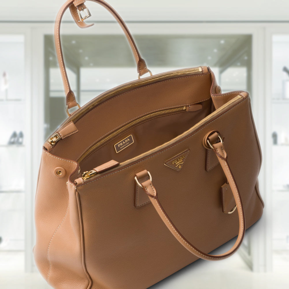 Large PRD Galleria leather bag