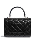 Chanel Classic Jumbo Double Flap Bag Black SiLVer Hardware