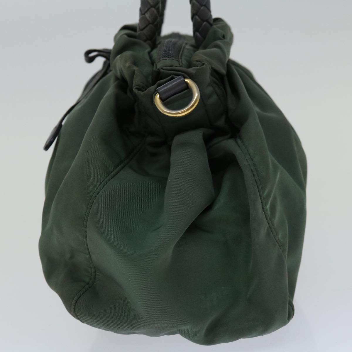 PRD Hand Bag Nylon way Green Auth th