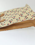 BBERRY Blue Label Tote Bag Canvas Beige Auth yb