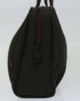 PRD Hand Bag Nylon Brown Auth yk