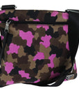 PRD Camouflage Shoulder Bag Nylon Pink VA Auth yk