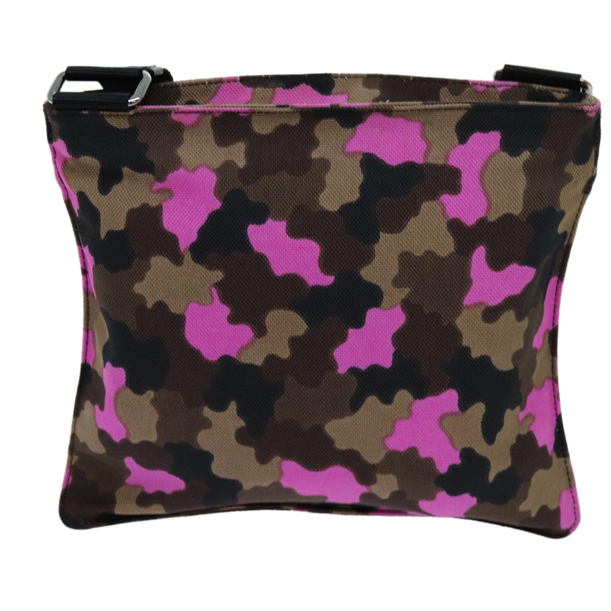 PRD Camouflage Shoulder Bag Nylon Pink VA Auth yk