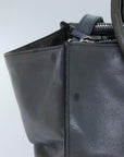 PRD Hand Bag Leather way Blue Auth yk