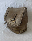 YSL Vintage Metallic Shoulder Bag